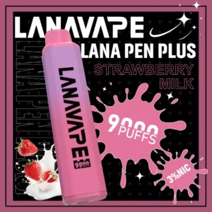 LANA一次性9000口-草莓牛奶-scaled-1-300x300 【台灣現貨】LANA PEN PLUS 9000口拋棄式電子煙 爆款熱銷 秒發免運