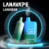 【口感天花板】LANA 5000口拋棄式電子煙 擊喉感扎實 細膩絲滑顏值頂配 現貨免運