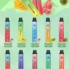 VAPOR STORM 風暴 5000口拋棄式電子煙｜Mesh芯強勁霧化 650mAh可充電 俐落金屬手感極致體驗